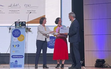 Félicitations au Dr Joshua Waterfall, lauréat de l’Arceci Innovation Award